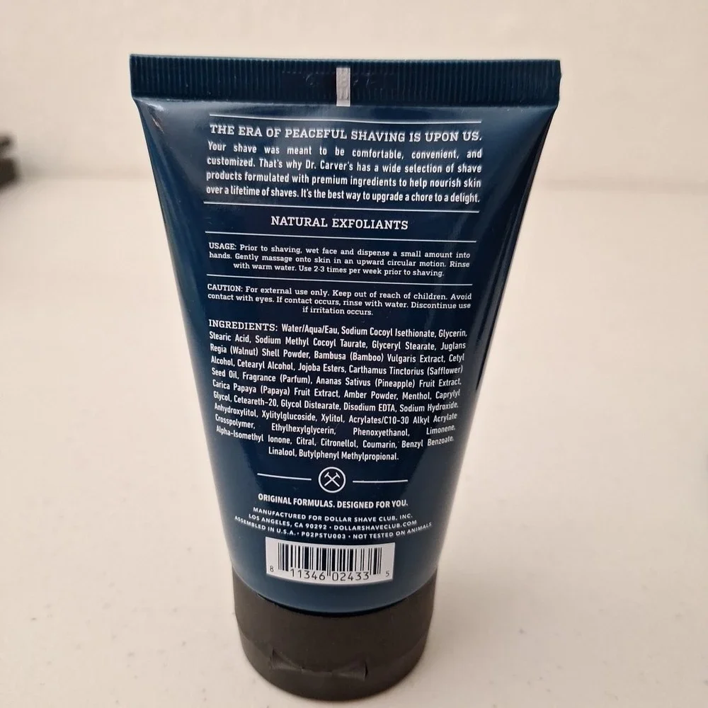 NEW SEALED Dr Carvers Shave Set Pre Scrub Shave Butter Post Shave Dew & 8 RAZORS